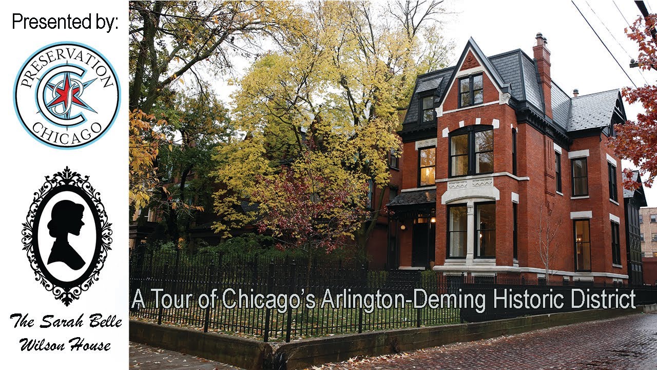 Preservation Chicago Tours the Arlington Deming Historic District, Chicago