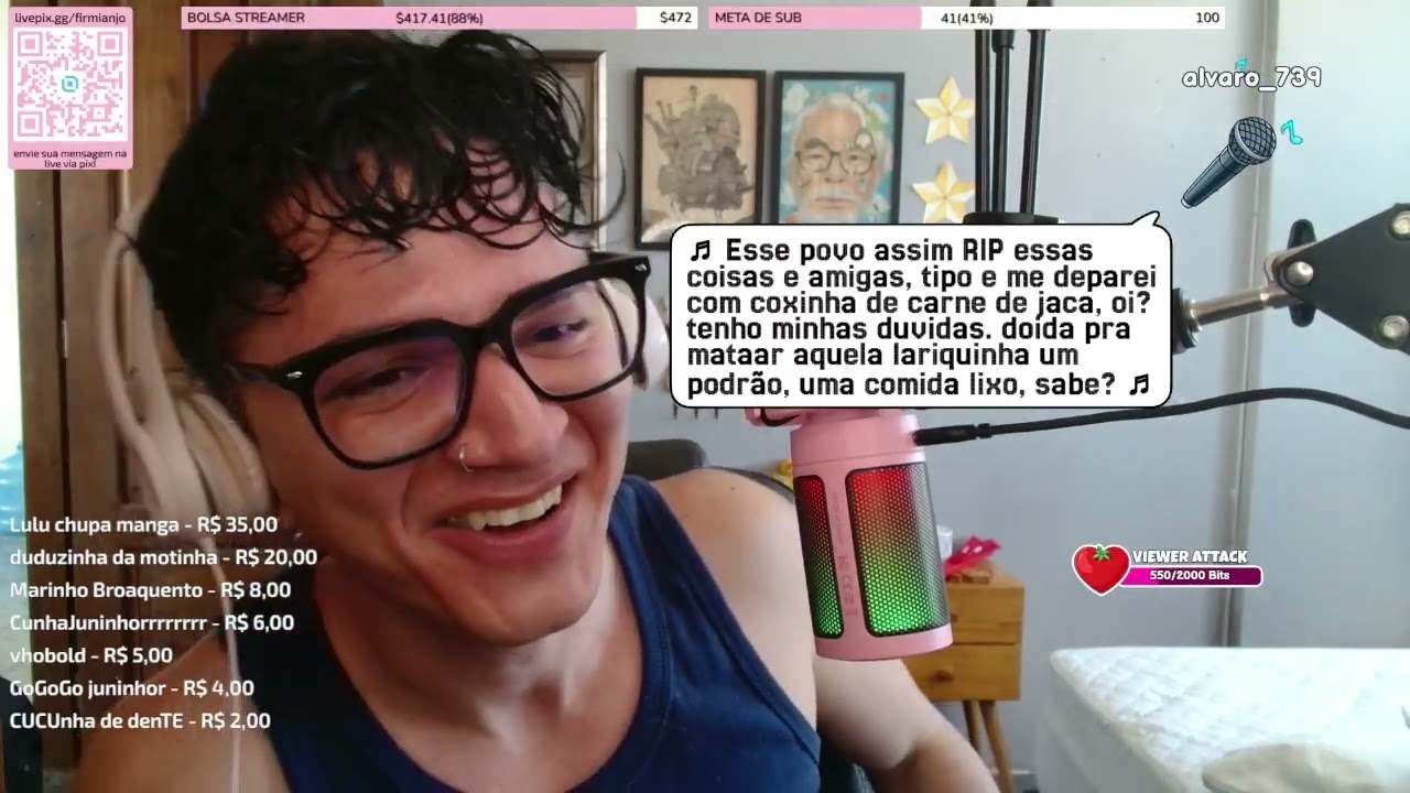 MadyBlogeuira | #firmmiano em #Twitch
