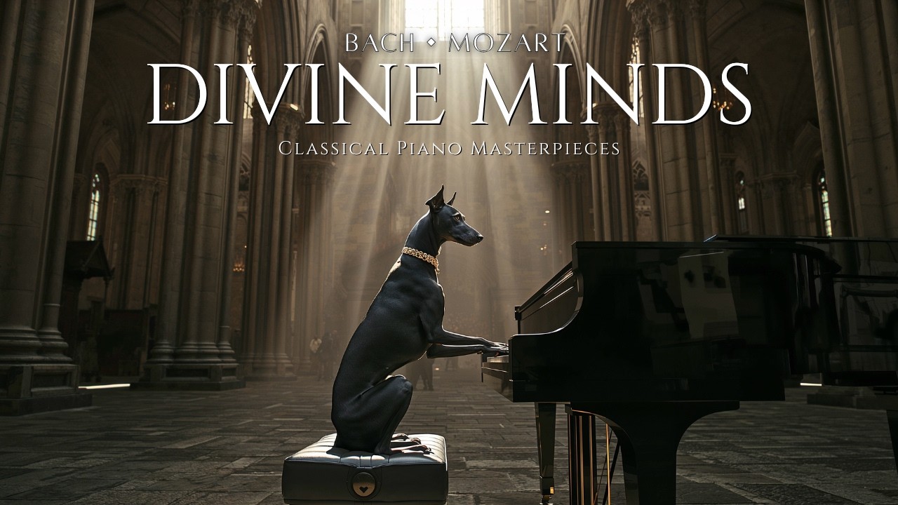 The Sound of Divine Minds ⛪ Majestic Classical Piano for Deep Focus | Bach, Mozart