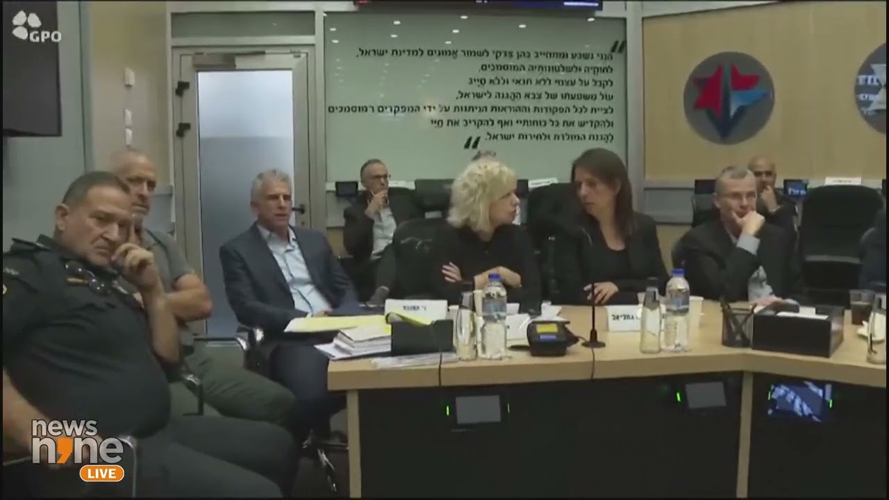 Israeli Pm Presides Over Security Cabinet Meeting in Tel Aviv | News9