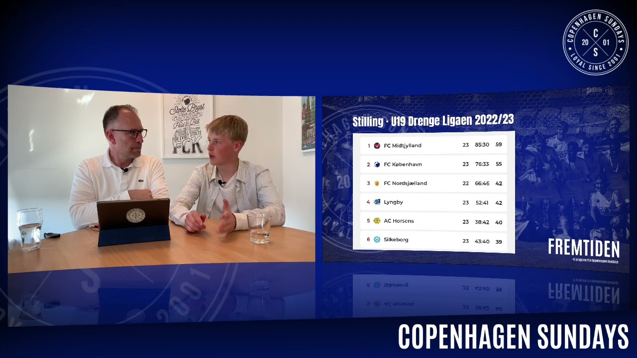 FREMTIDEN – U19 spiller også pokalfinale