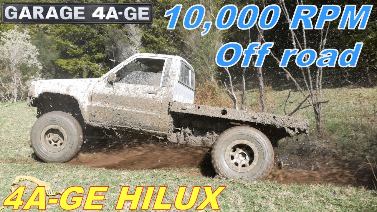 10,000 RPM Toyota Hilux