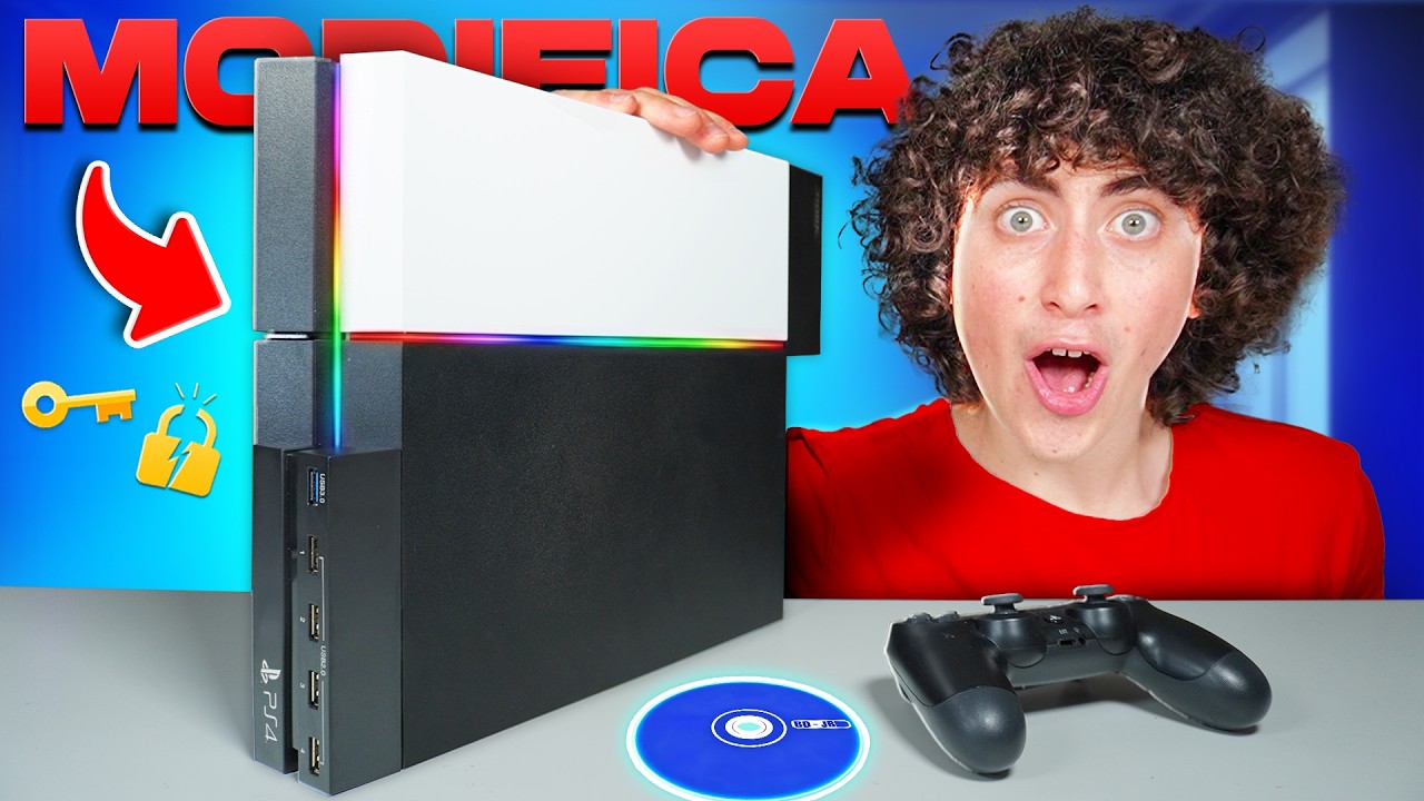 Ho MODDATO la Mia PLAYSTATION 4! *&egrave; meglio di PS5*