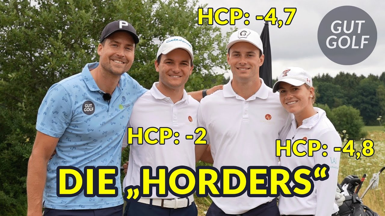 Chiara Horder und ich gegen Flo und Nico… Geschwisterliebe 😍😝 | Gut Golf