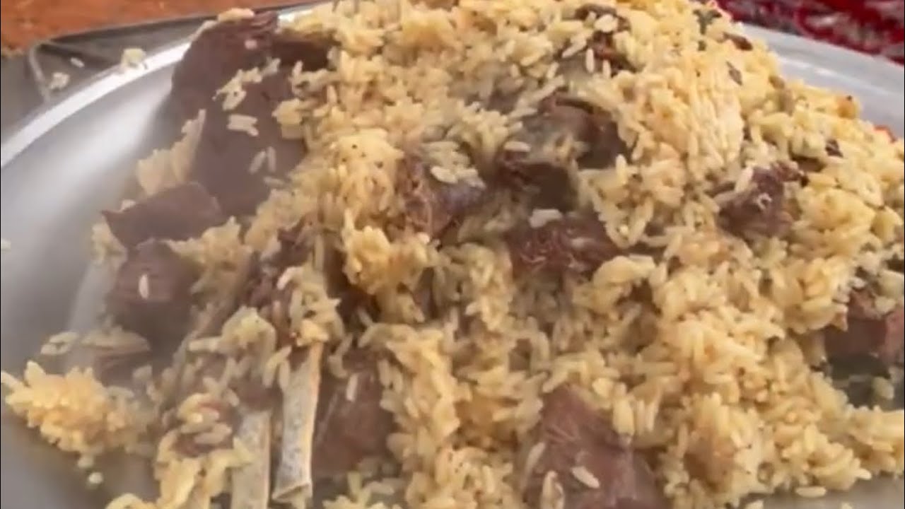 كبسه لحم غزال في بر صحراء كالاهاري 🔥🪵