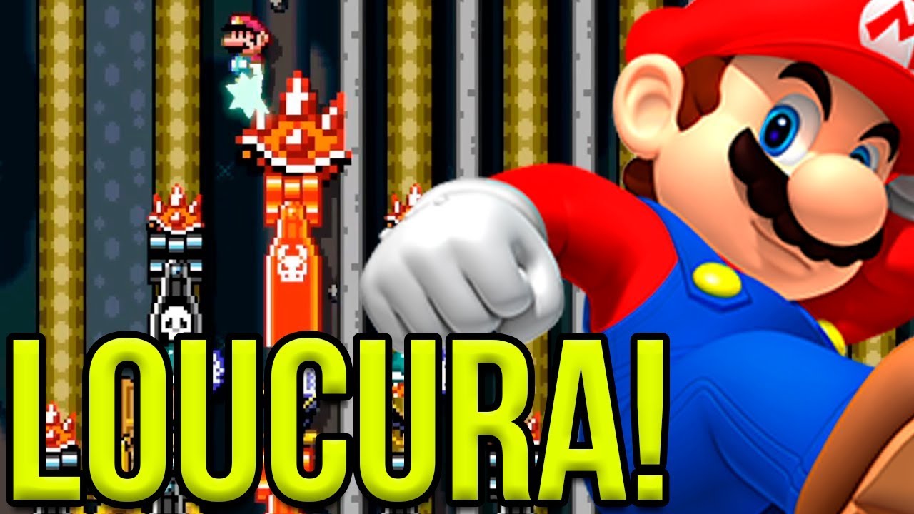 O MESTRE DOS PULOS PIRULETAS TÁ DE VOLTA! – Super Mario Maker (SUPER RODOPIANTE)