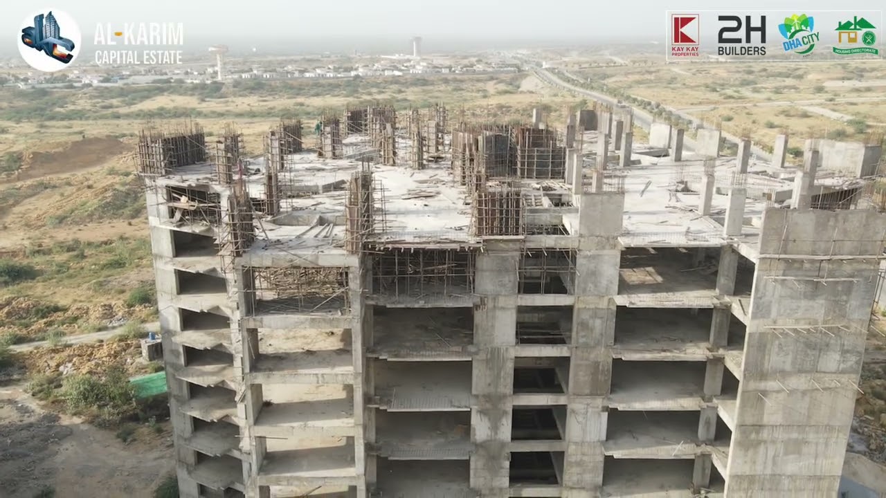 Askari DHA City Karachi apartments off plan project #breakingnews#realestate #dhacitykarachi#askari 