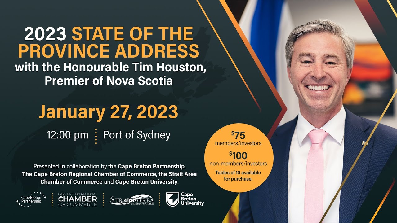NS State of the Province Address 2023