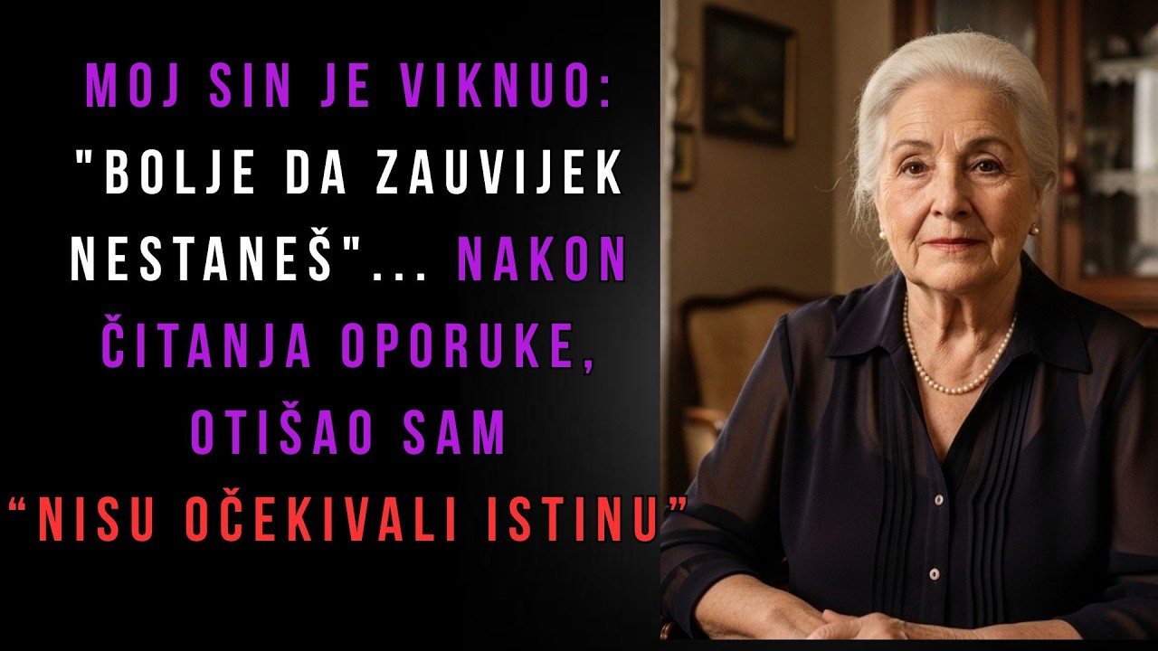 Moj sin je viknuo: 