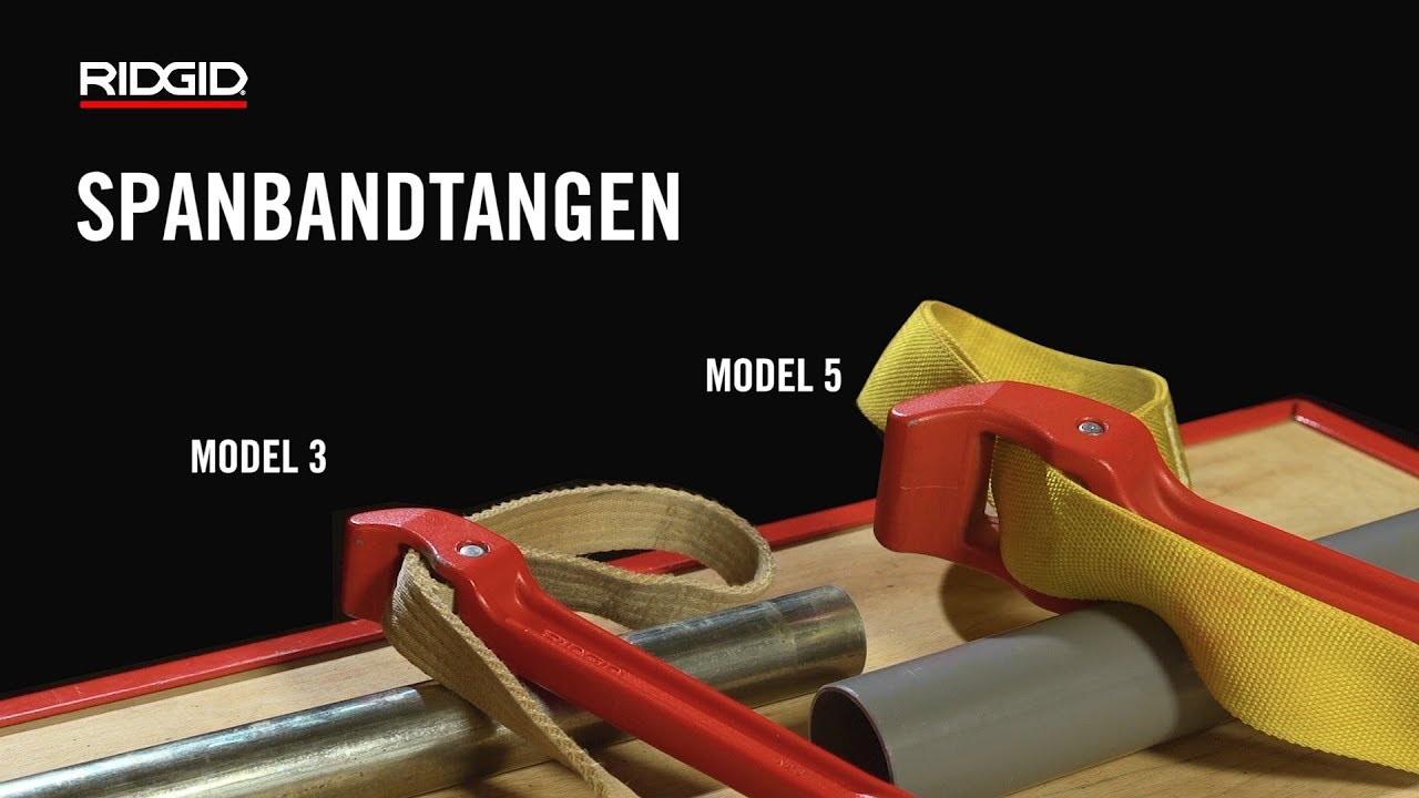 RIDGID Spanbandtangen