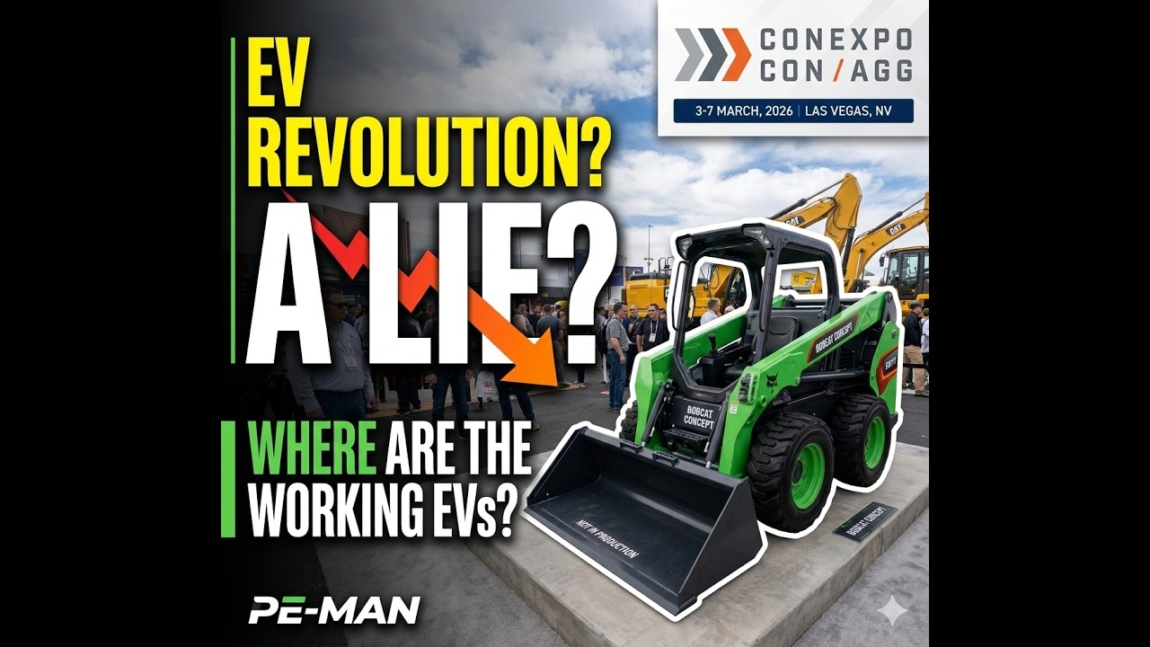 The Truth About Electric Equipment at CONEXPO 2026 (Where is it?)