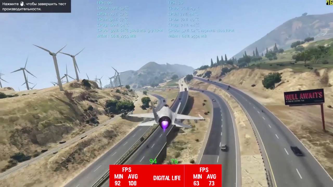 GTA 5 Benchmark High MSI GTX 970 vs EVGA GTX 770
