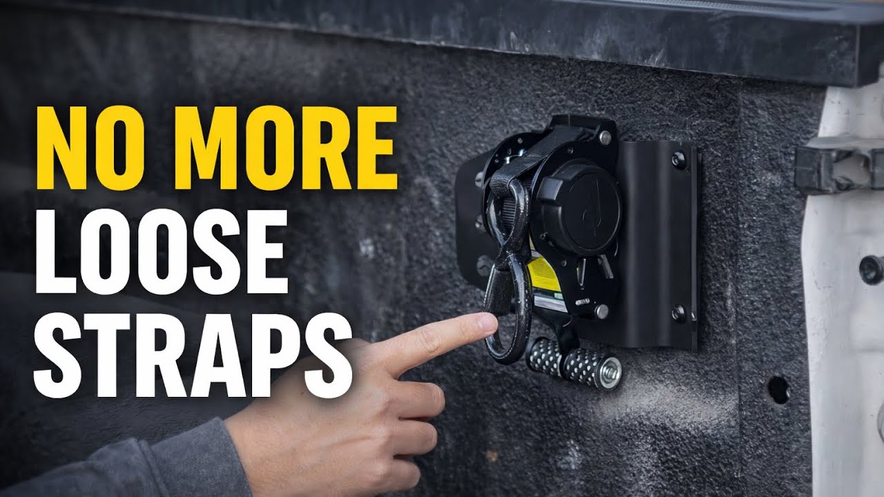 No More Loose Straps: Retractable Tie Downs for Ford F-150