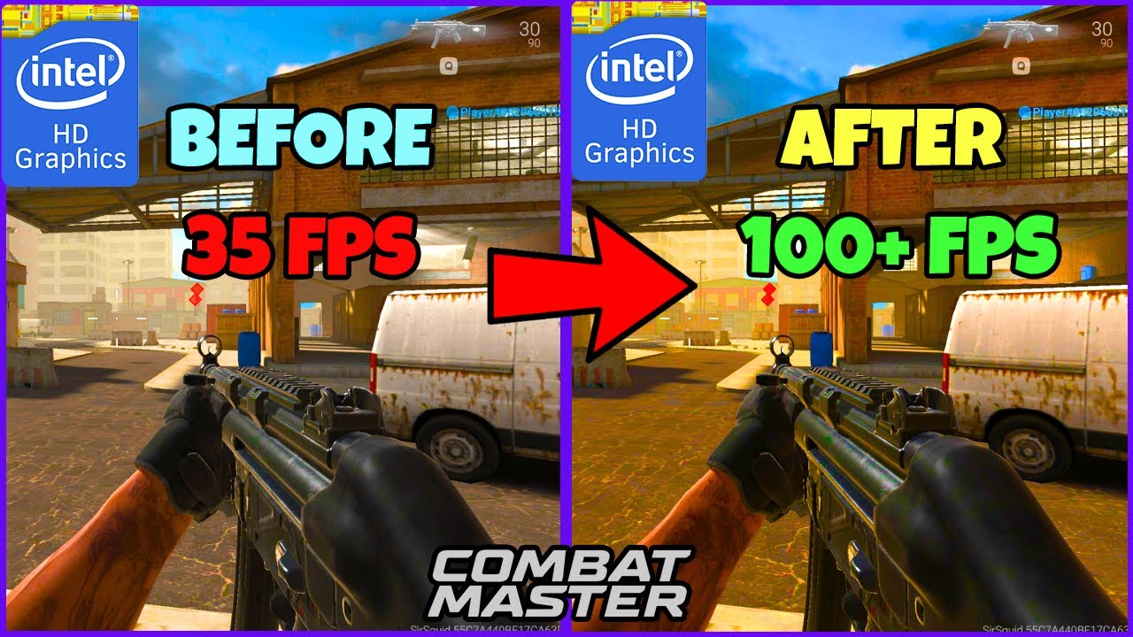 ULTIMATE FPS BOOST Guide for Low End PC/Laptop | Combat Master | Intel HD Graphics (2024)