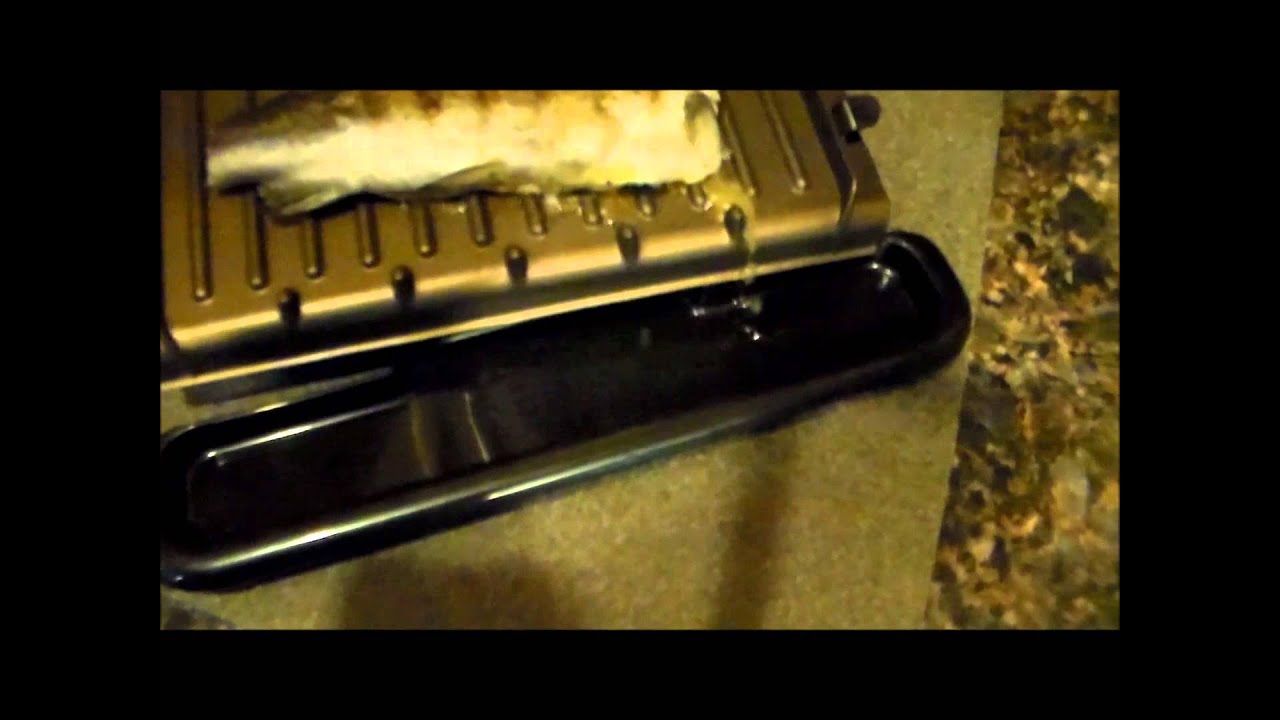 Cooking trout on a George Foreman Grill