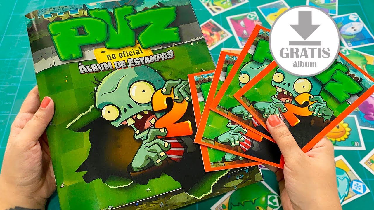 Hice un Álbum de PLANTAS vs ZOMBIS 2 🌼 Descarga GRATIS 