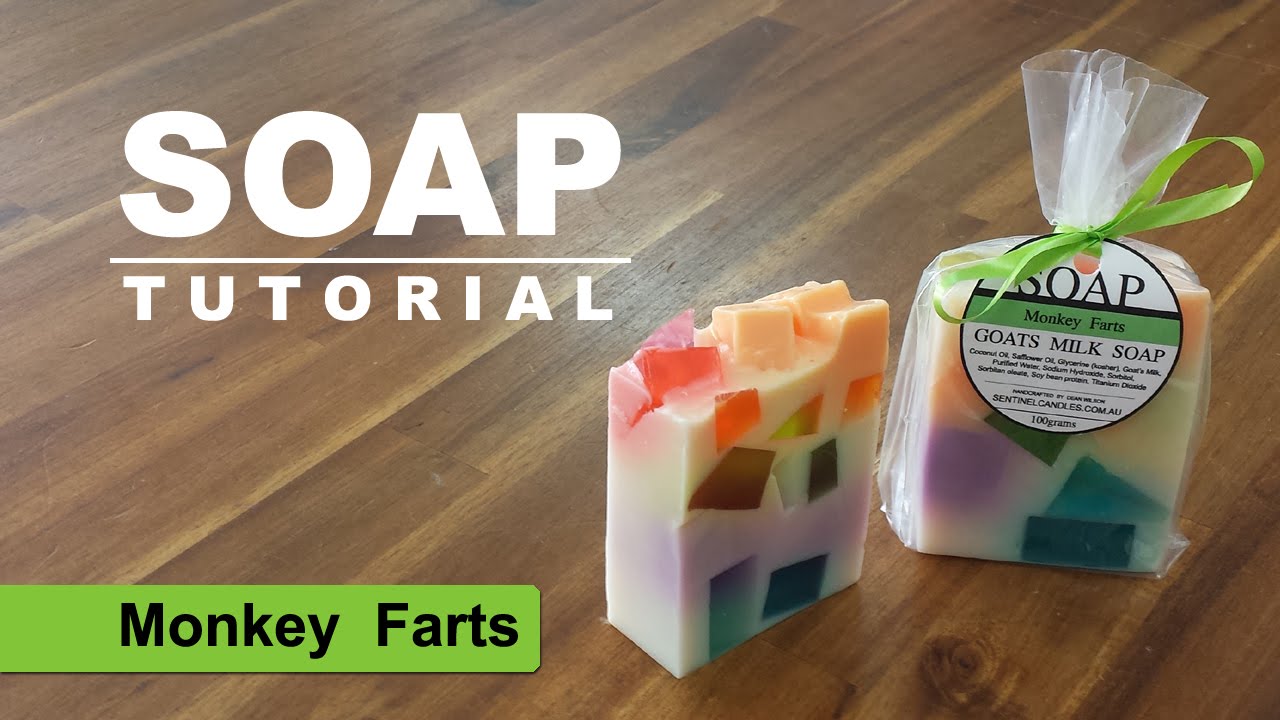 Monkey Farts Melt and Pour Soap Tutorial