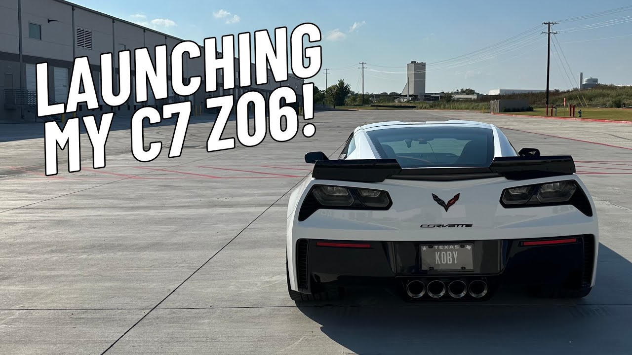 Запуск моего C7 Z06! (2023)