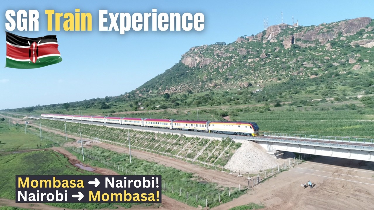 6 Hours on the SGR Train – From the Coast to the Capital!🇰🇪