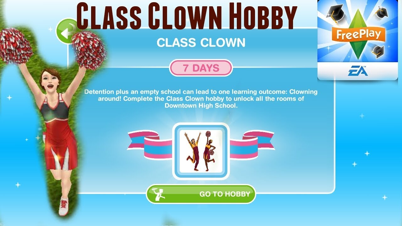 Simsfreeplay - Class Clown Hobby