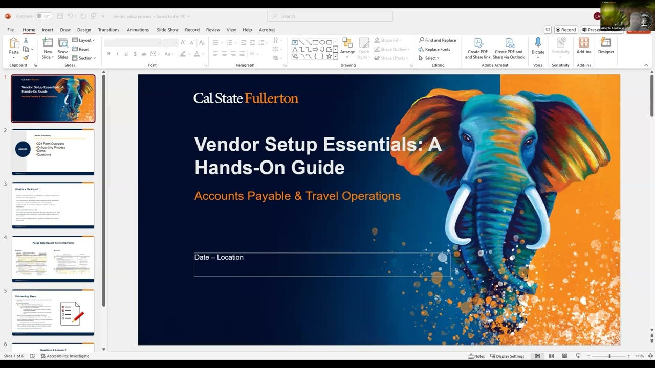 Vendor Setup Essentials: A Hands-On Guide