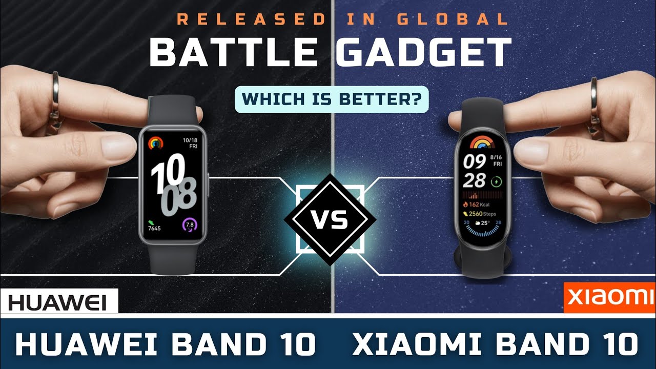 XIAOMI SMART BAND 10 VS HUAWEI BAND 10 | WHICH IS BETTER?