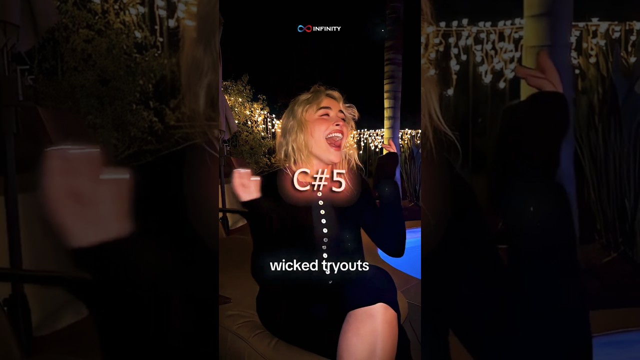 Sabrina Carpenter Tries Cynthia Erivo&rsquo;s Wicked High Note! 🎤🔥