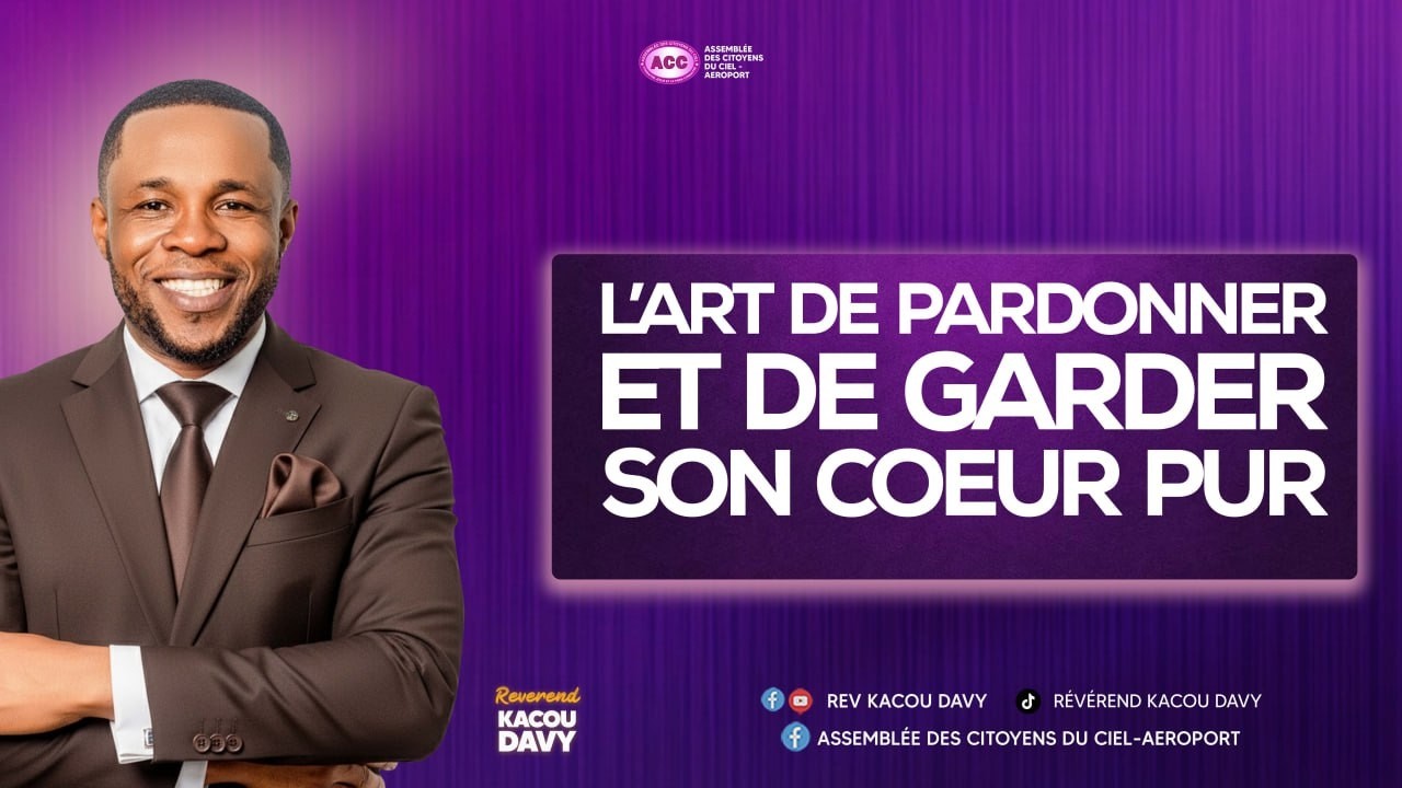 L'ART DE PARDONNER ET DE GARDER SON COEUR PUR🤩🥳||||𝐃𝐈𝐌𝐀𝐍𝐂𝐇𝐄 𝐃𝐄 𝐂𝐄́𝐋𝐄́𝐁𝐑𝐀𝐓𝐈𝐎𝐍 𝐏𝐀𝐒 𝐂𝐎𝐌𝐌𝐄 𝐋𝐄𝐒 𝐀𝐔𝐓𝐑𝐄𝐒|🤩🥳