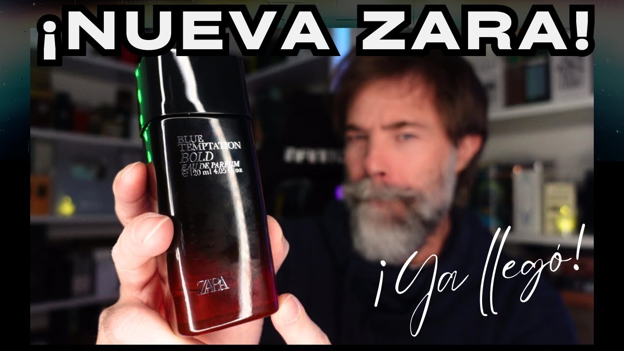 ¡NUEVA Zara Blue Temptation BOLD! El PERFUME esperado de ZARA