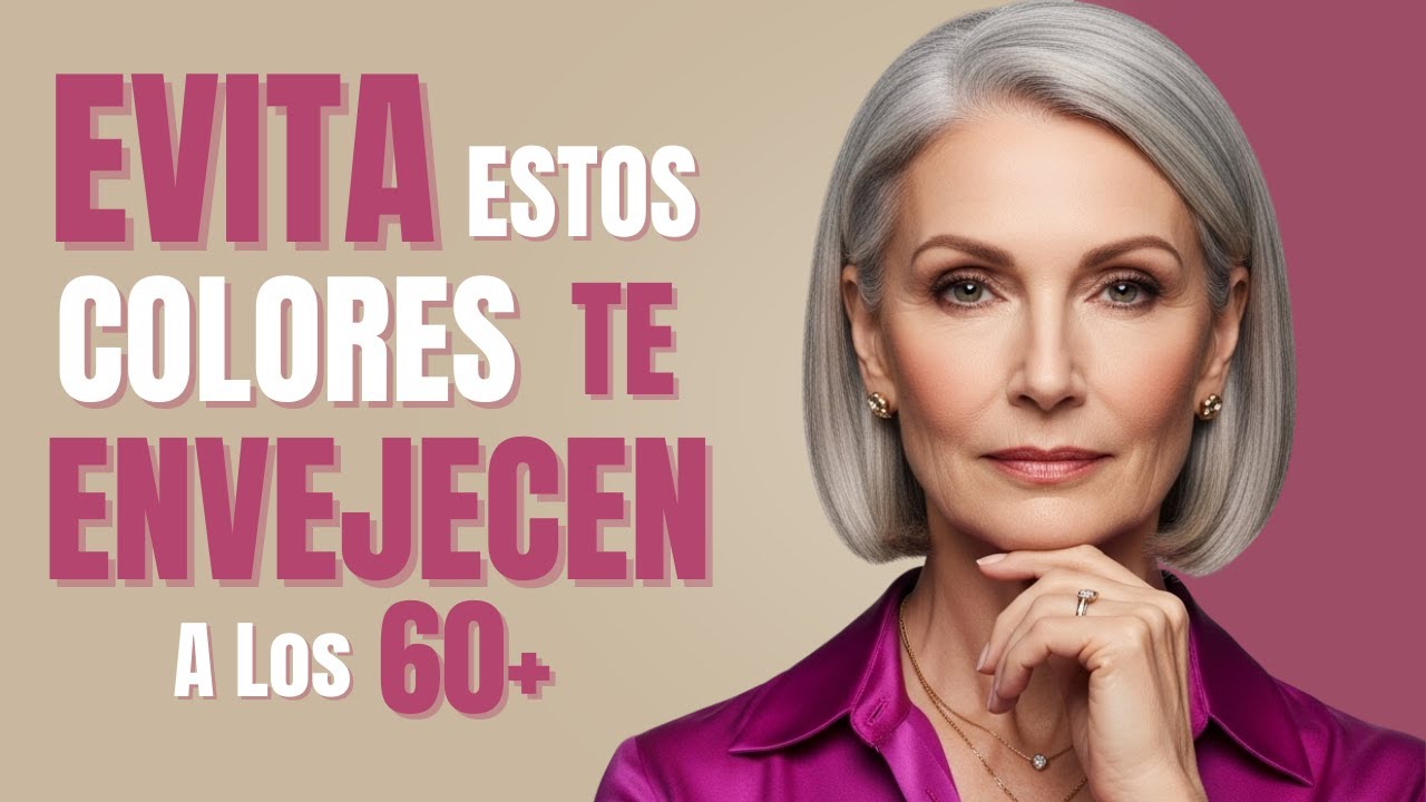 LUCE MÁS JOVEN✨10 COLORES que te REJUVENECEN Más RÁPIDO a los 60+