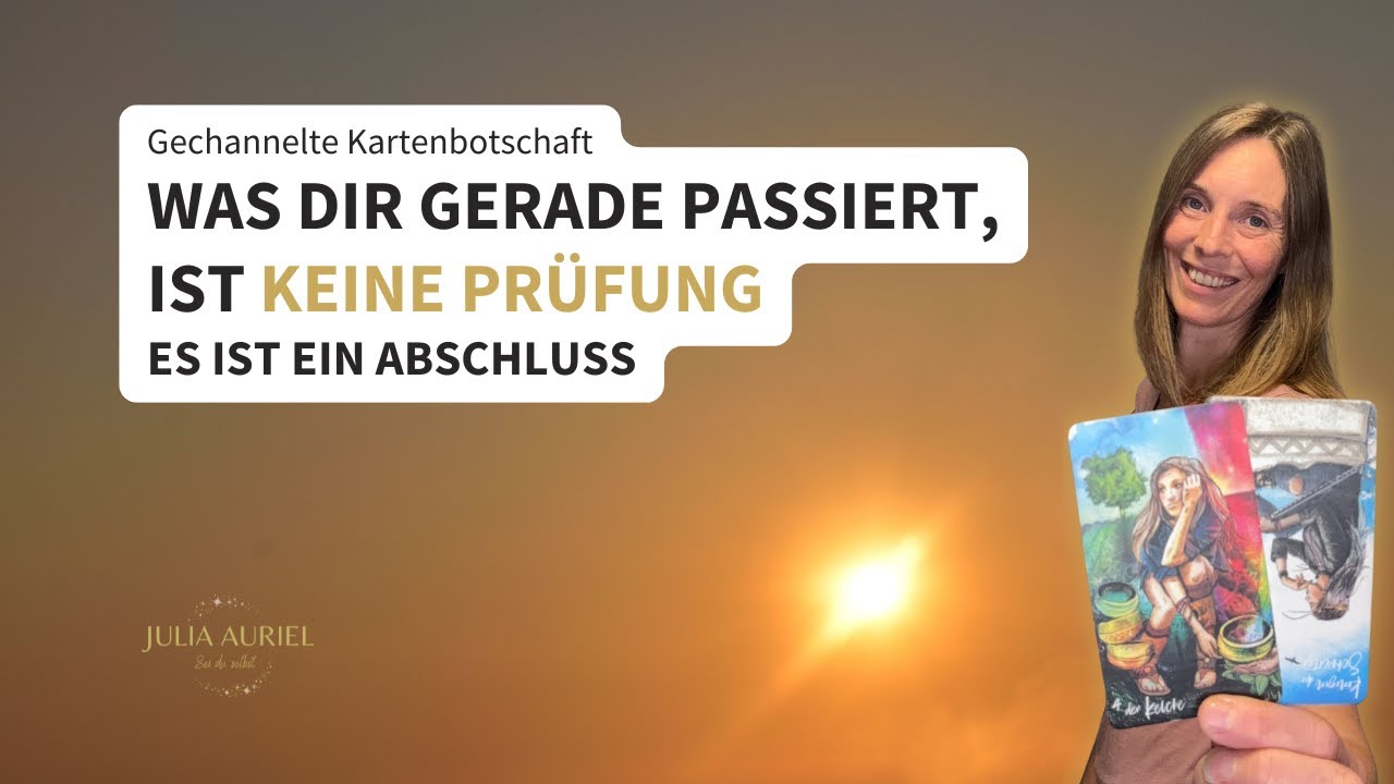 Es ist keine Prüfung - warum sich das Alte jetzt noch einmal zeigt