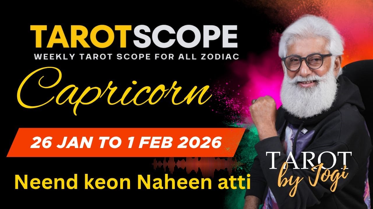 Capricorn Horoscope Weekly | 26 Jan - 1 Feb 2026 | TarotScope | Reason Behind Sleeplessness
