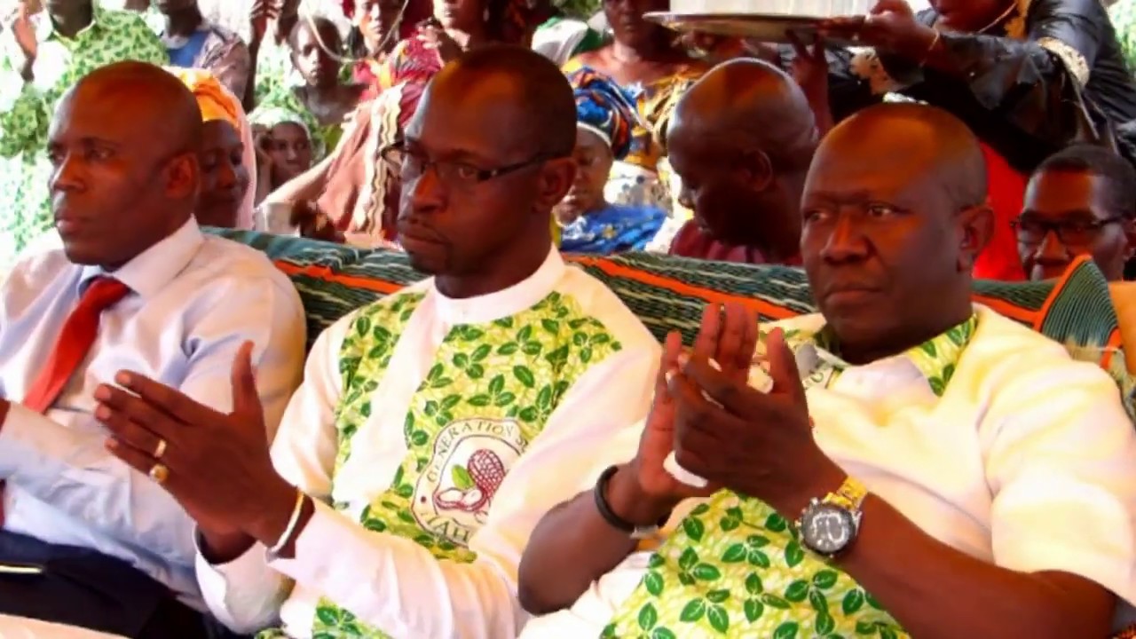 L'intervention du Chef Gouamou Diomandé lors de la sortie de la génération  SODIACO de TIAHOUE