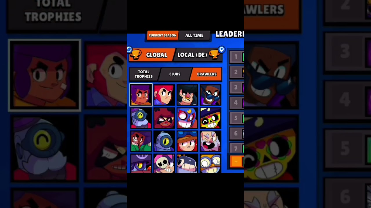 Leaderboard 💀 #brawlstars #70k #gaming #viral #pro #supercell #leaderboard #70k #subscribe #like