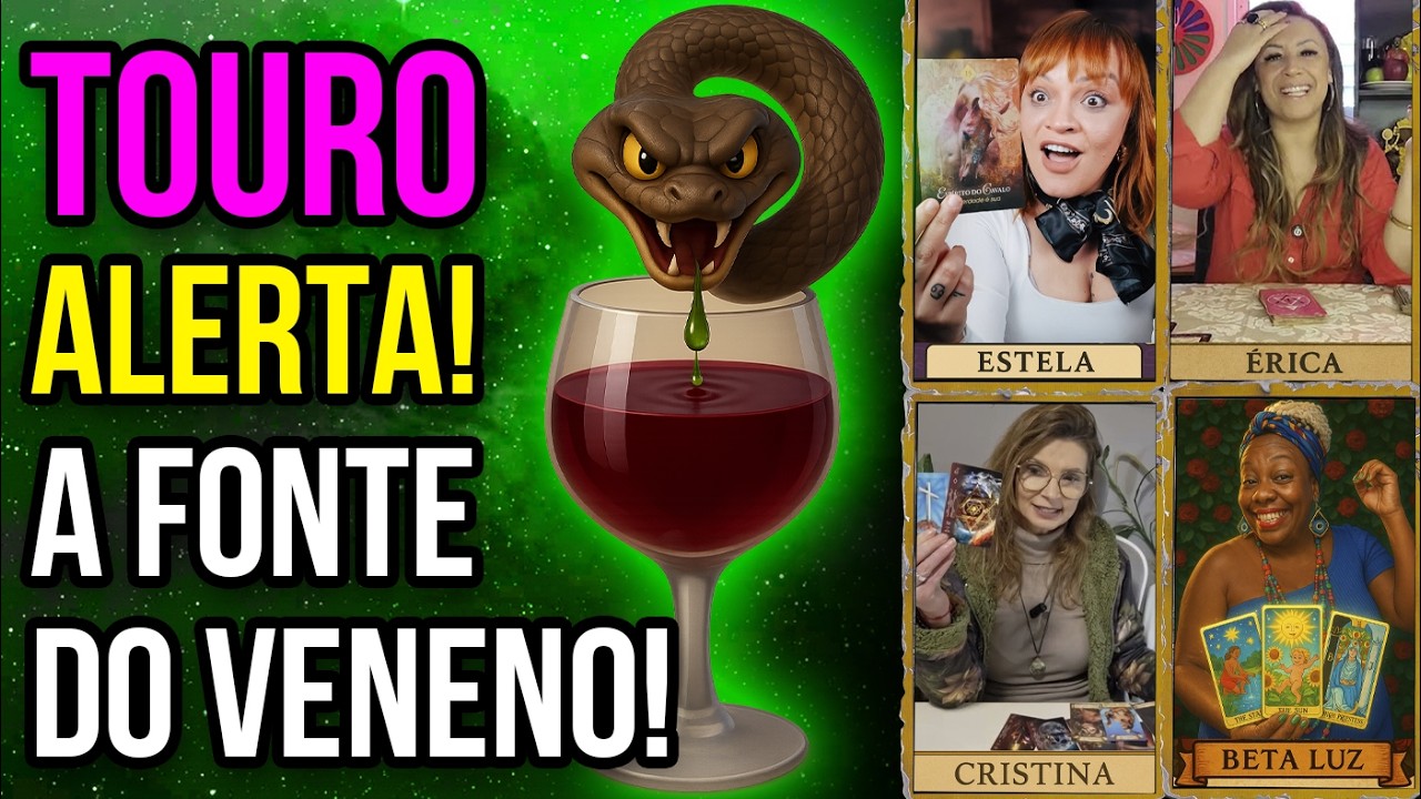 ♉️ TOURO: HÁ UM VENENO NA SUA TAÇA! A verdade chocante que o Tarot revela sobre seu amor.