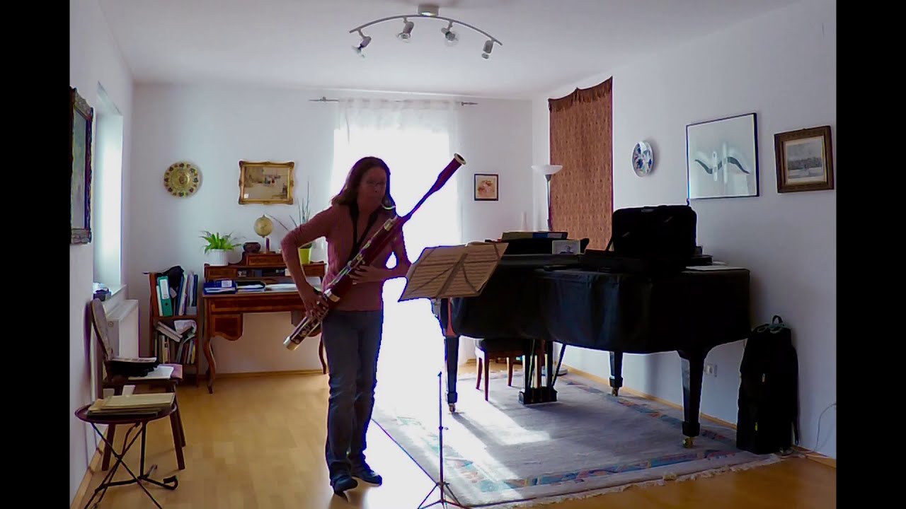 J.S.Bach:Partita BWV 1013 for bassoon