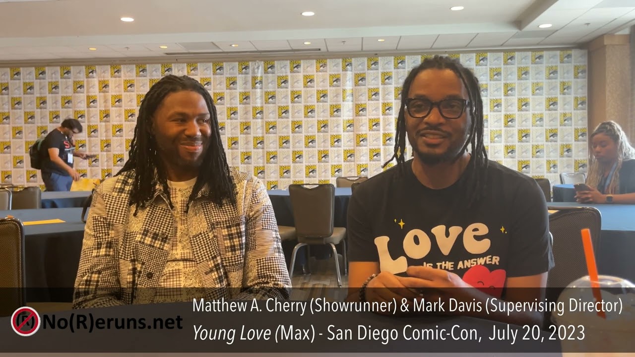Q&A with YOUNG LOVE Showrunner Matthew A. Cherry & Supervising Director Mark Davis (SDCC 2023)