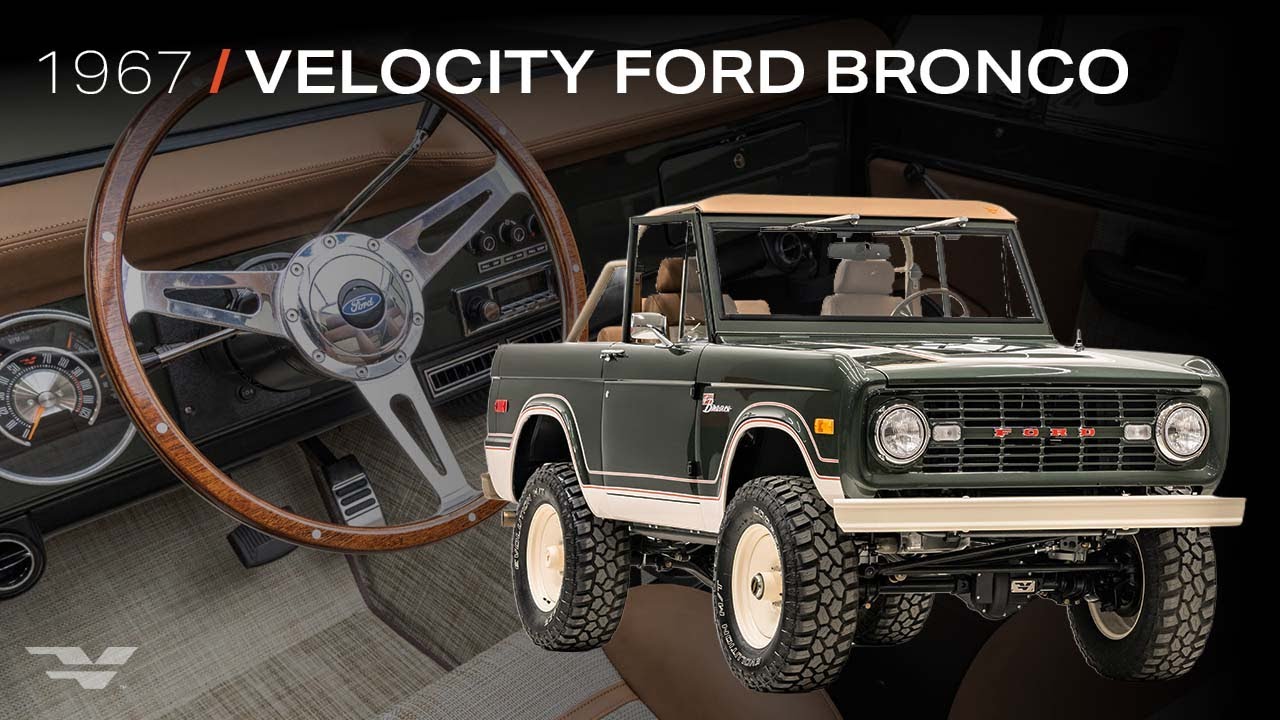 1967 Classic Ford Bronco in Oak Green Metallic | Velocity Restorations No. 1928