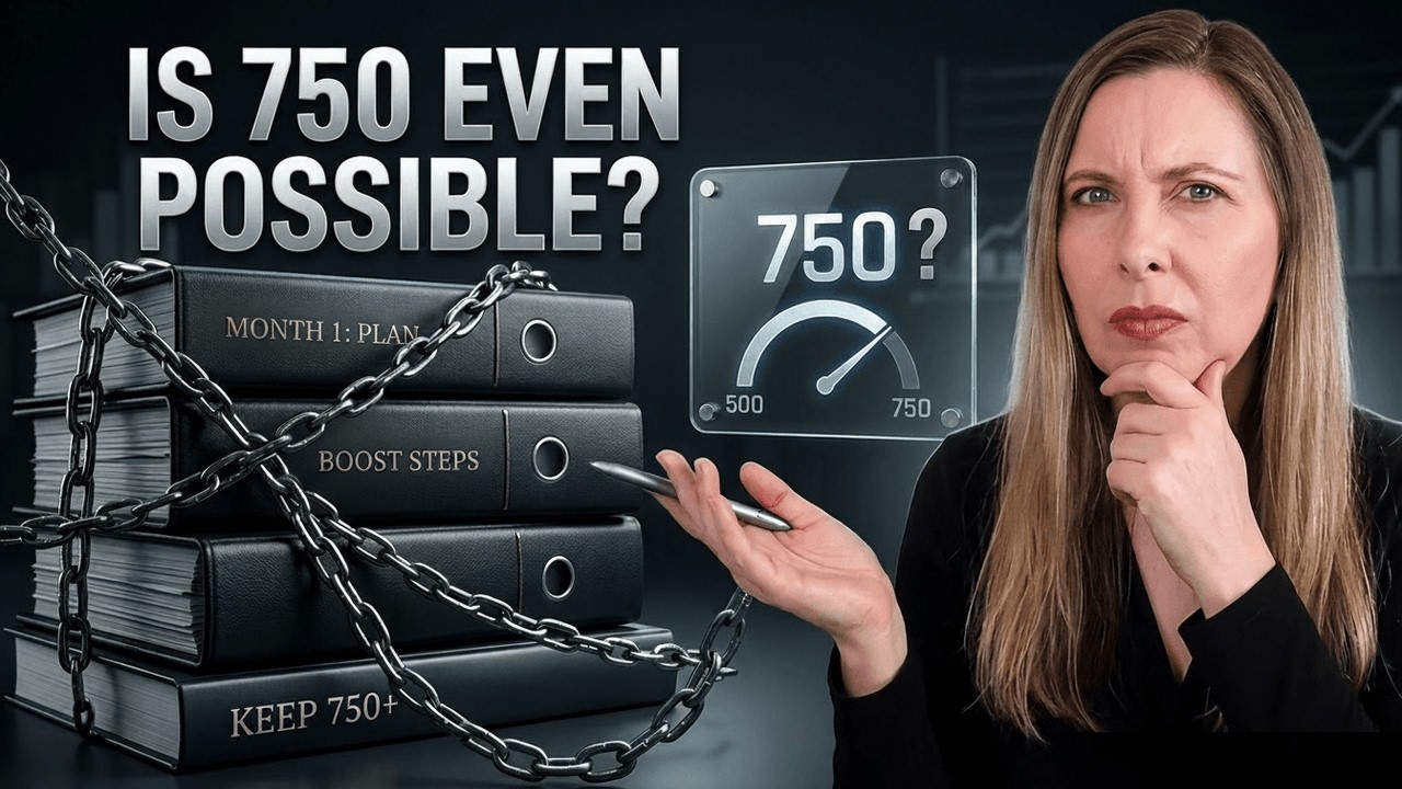 Build Credit Fast From 500 to 750: 1 Year Credit Score Transformation Plan