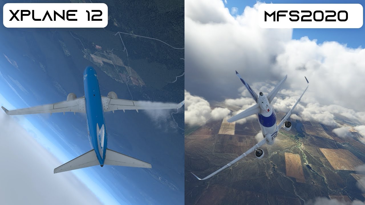Microsoft Flight Simulator 2020 vs XPLANE 12 Physics Comparison