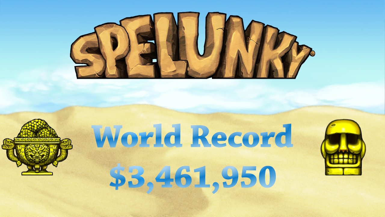 Spelunky World Record High Score Summary
