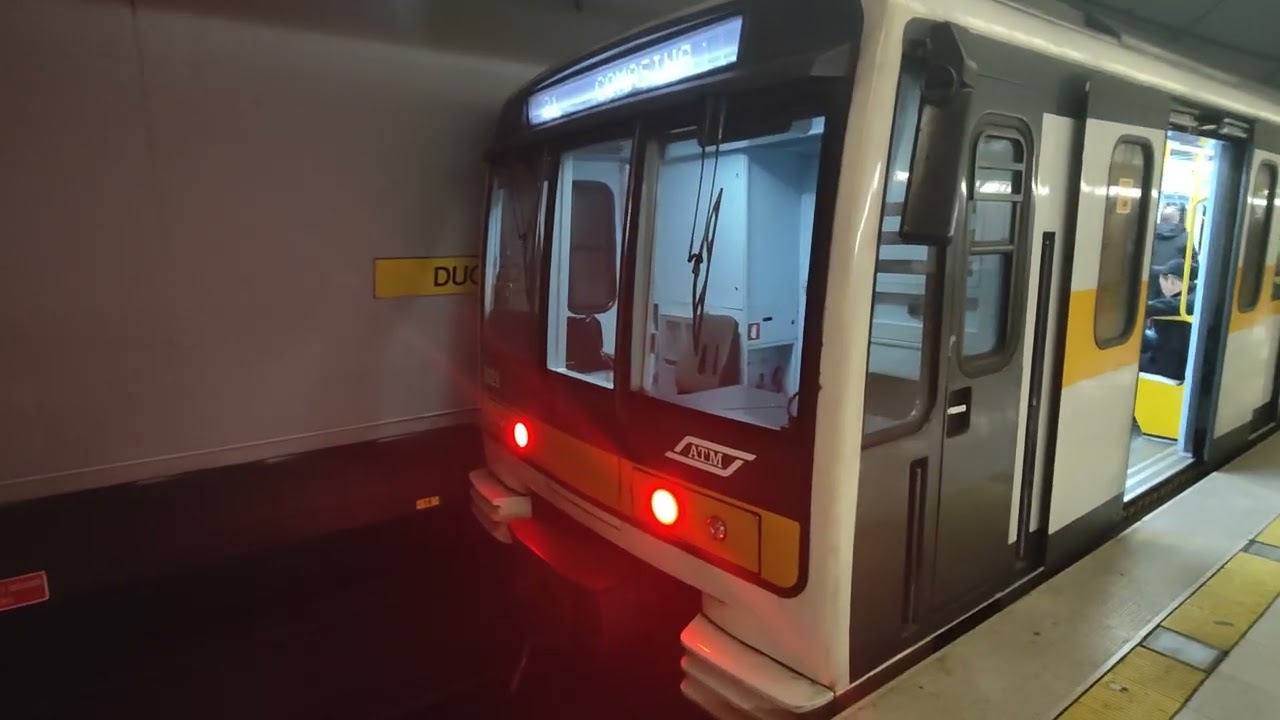 Metro Milano M3 duomo in arrivo 8000-9000