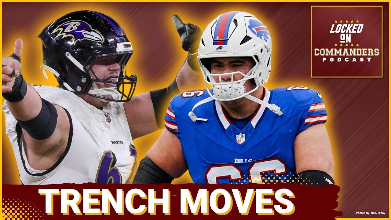 PRIORITY FIX: McGovern vs. Linderbaum COMPARISON for Commanders 2026 O-Line Strength