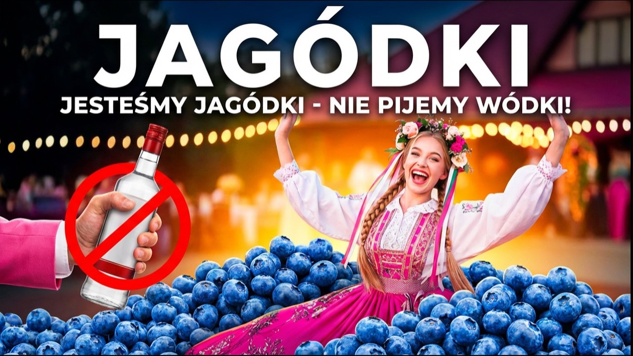 Jesteśmy jagódki - nie pijemy wódki! PARODIA :)