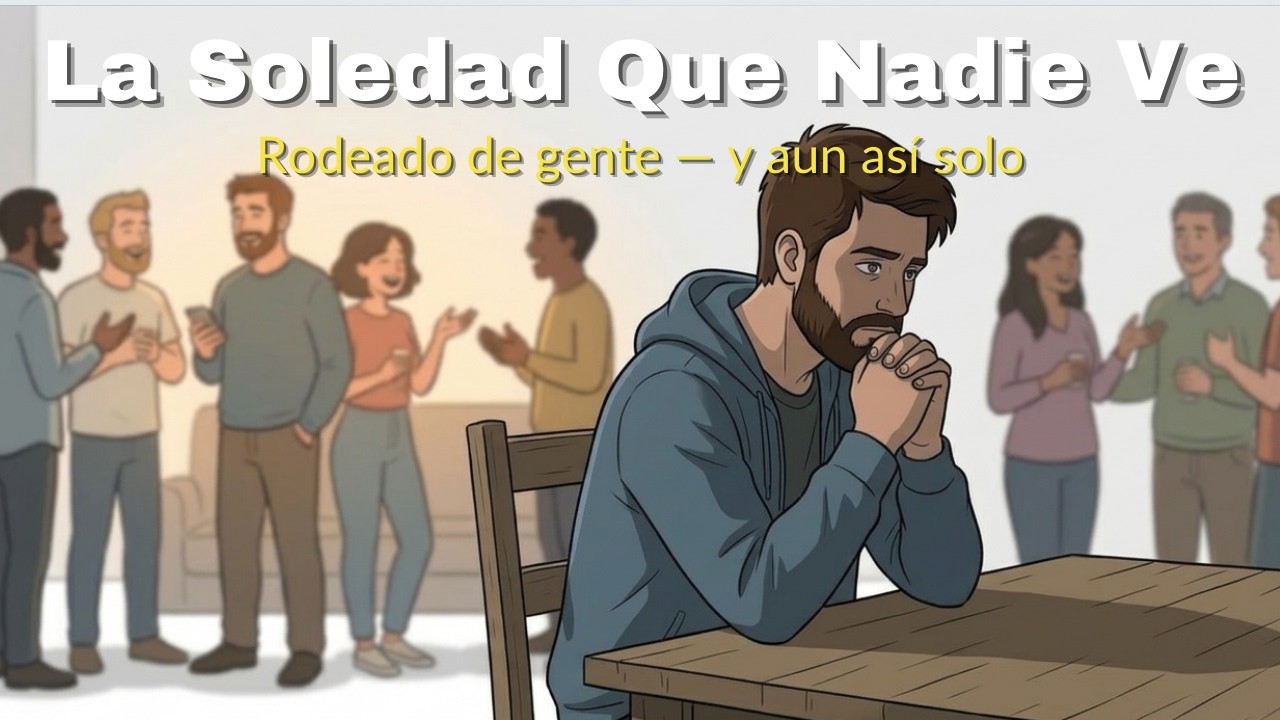 La Soledad Que Nadie Ve — Cuando Estás Rodeado de Gente y Aun Así Solo