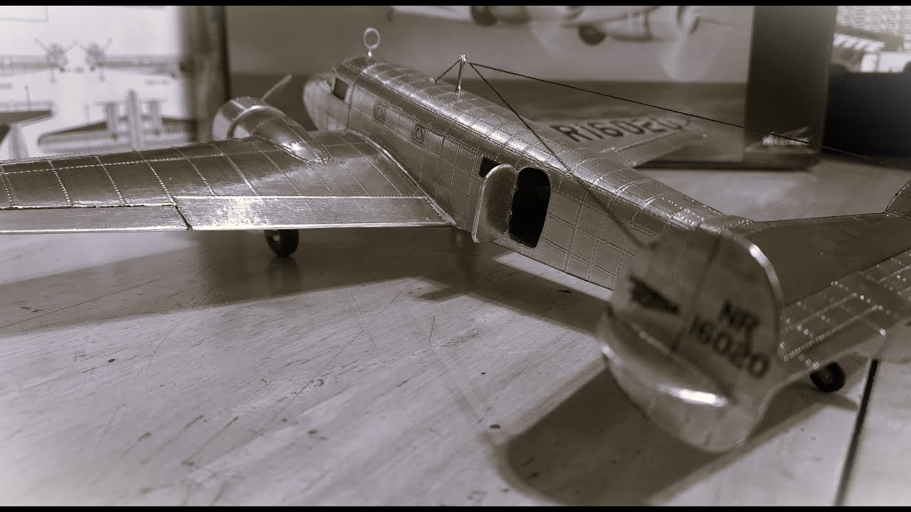 How to use aluminum tape to skin aircraft