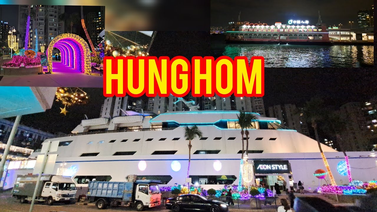 EXPLORING NORTH POINT TO HUNG HOM | FERRY | NIGHT VIEWS 