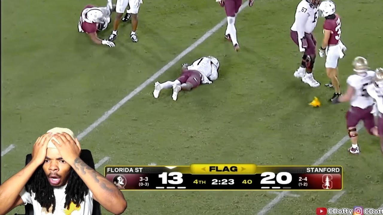CRAZY FALL OFF!! Stanford vs Florida State College Football Week 8 Highlights (reaction)