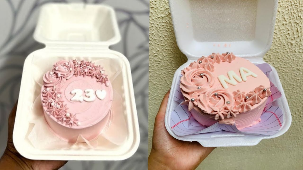Husband Birthday Mini Cake/Bento Cake/ Customize Cake