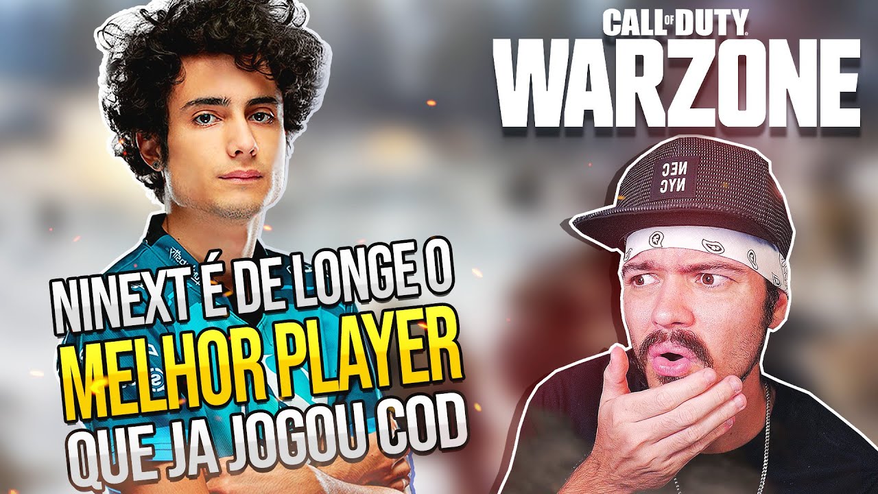 COD REACT | ESPECIAL NINEXT, O JOGADOR MAIS BRABO DE FPS QUE VOCÊ VAI VER!